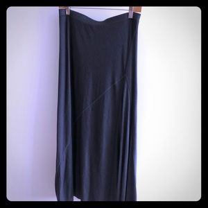 Eileen Fisher Cotton Silk Maxi Skirt